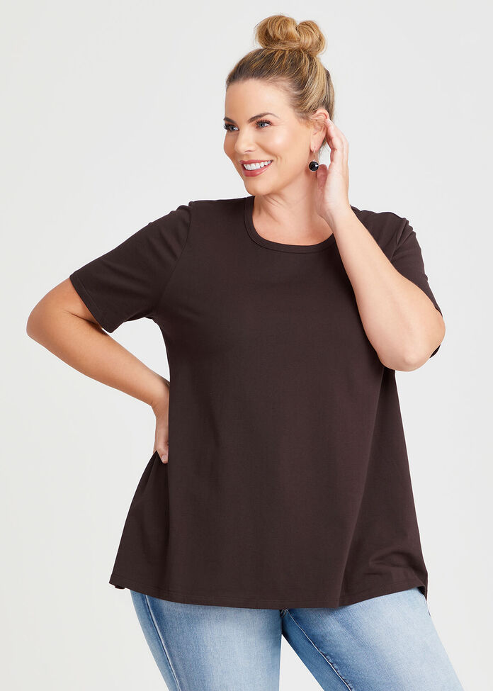 Organic Swing Short Sleeve T-Shirt, , hi-res