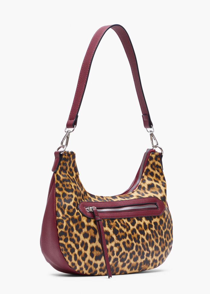 Leopard Shoulder Bag, , hi-res