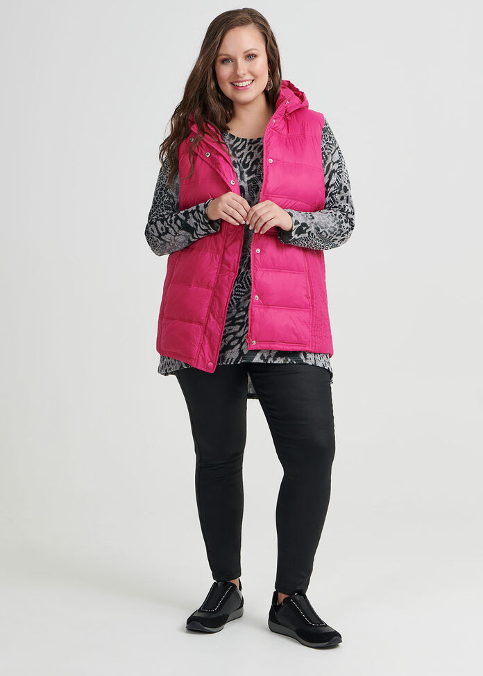 Time Traveller Puffer Vest, , hi-res