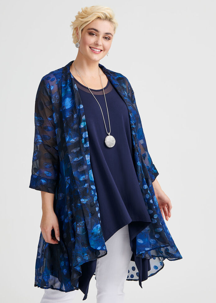 Azure Cardi, , hi-res