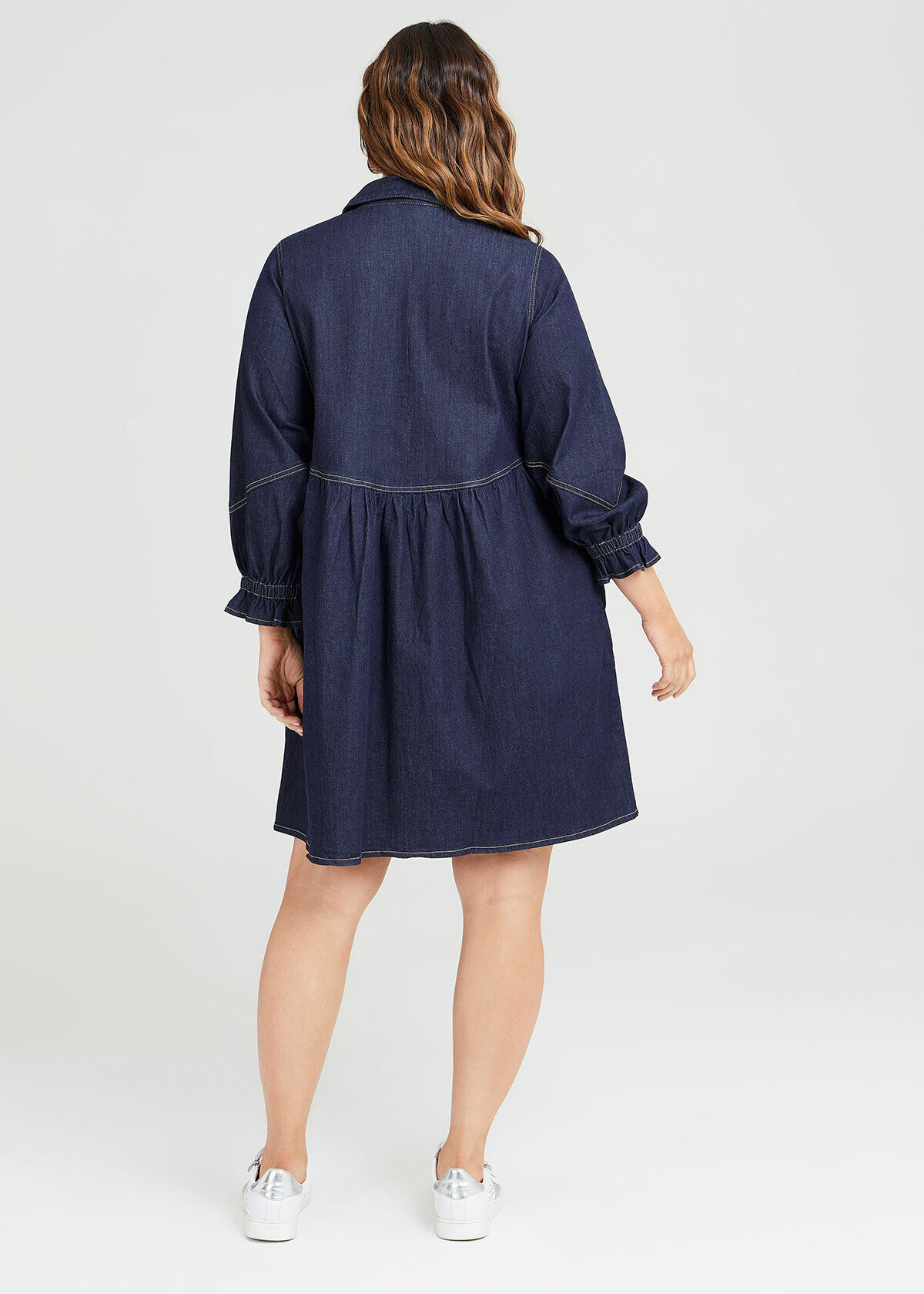 H&m 2024 chambray dress
