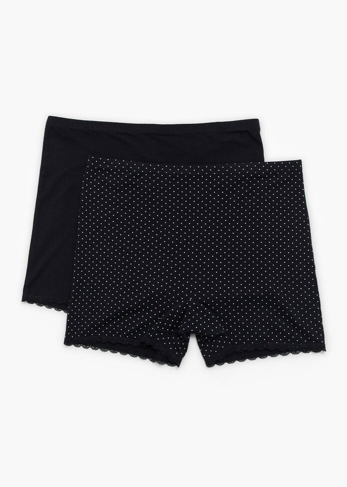 2 Pack Bamboo Boyleg Undies, , hi-res