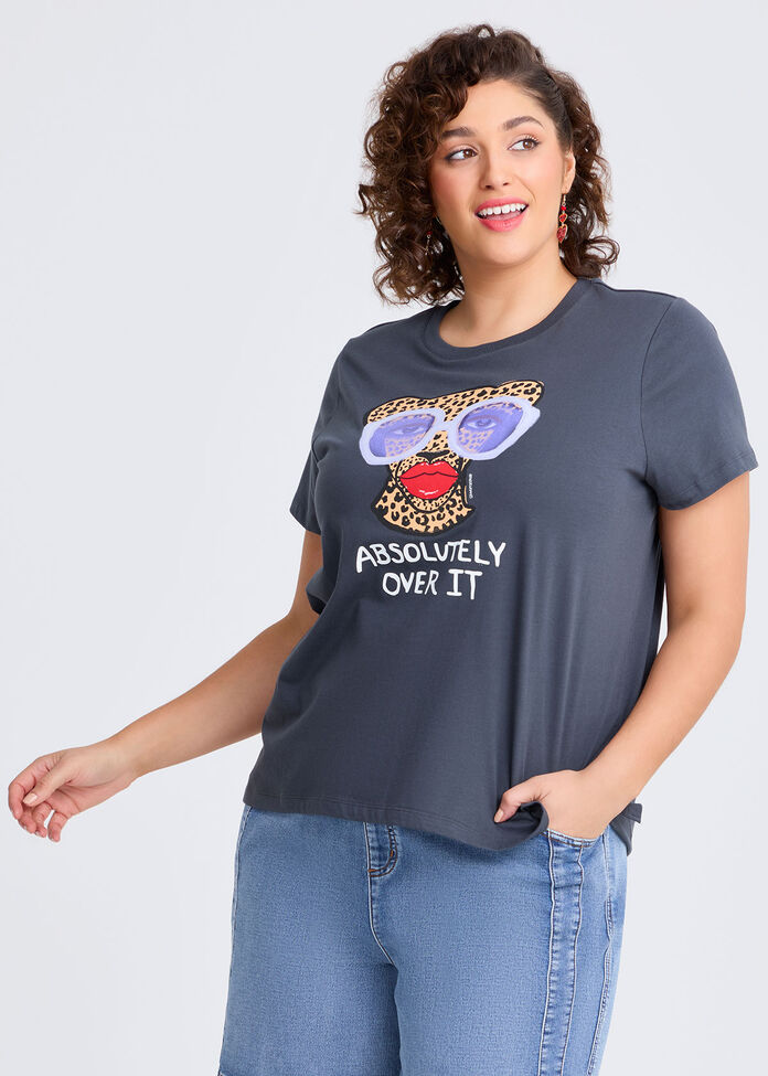 Cotton Bouffants Over It T-shirt, , hi-res