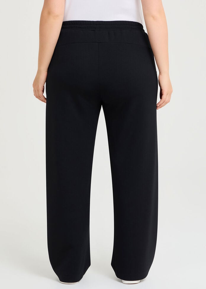 Luxe Touch Wide Leg Trackpant, BLACK, hi-res