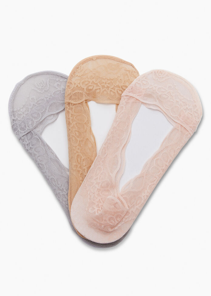 Set/3 Lace Socks, , hi-res