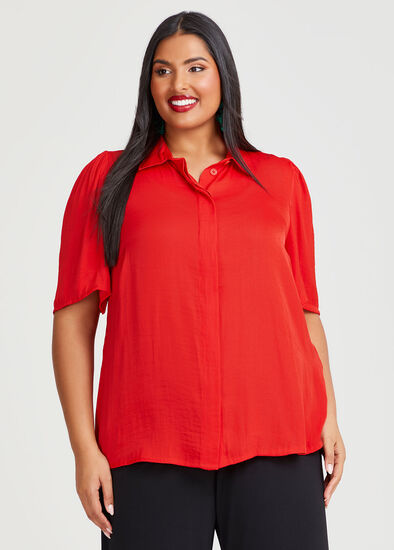 Plus Size Luxe Charming Shirt