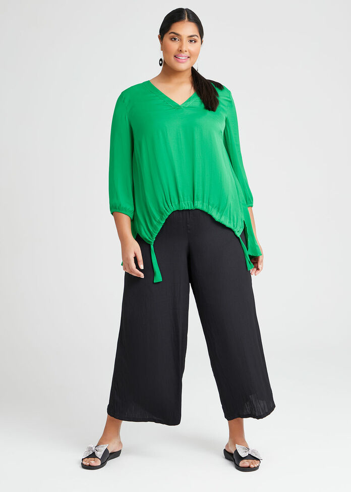 Luxe Tie Top, , hi-res