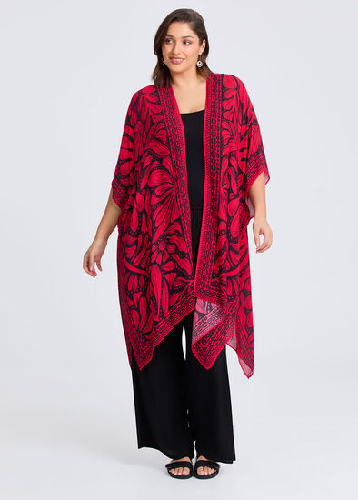 Abstract Cape Kimono