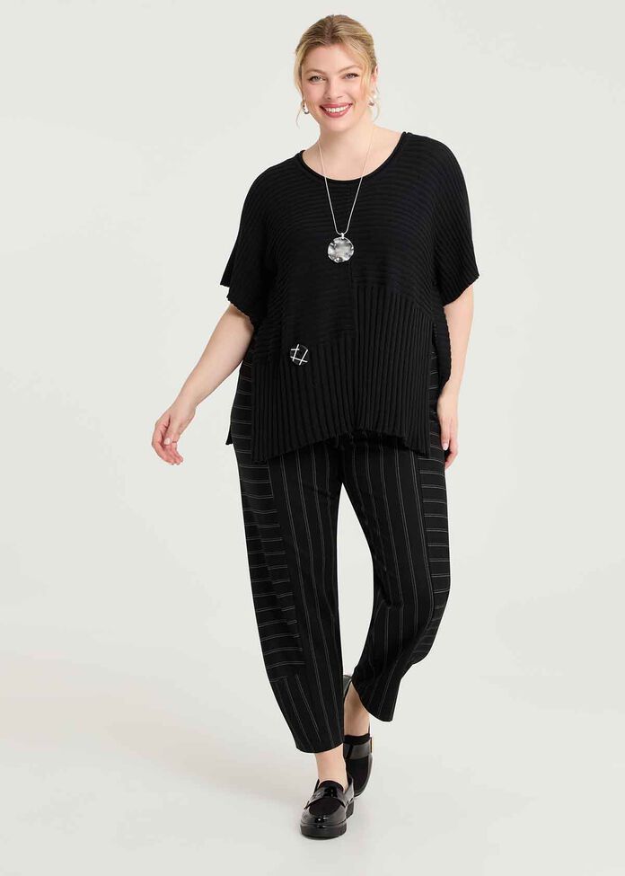 Riley Cotton Modal Rib Jumper, , hi-res