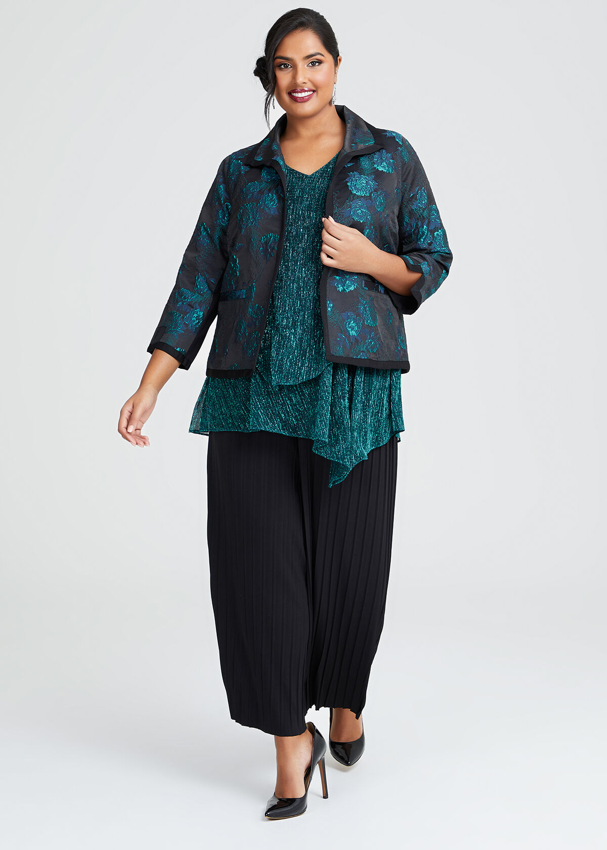 Catherines plus size pants suits discount