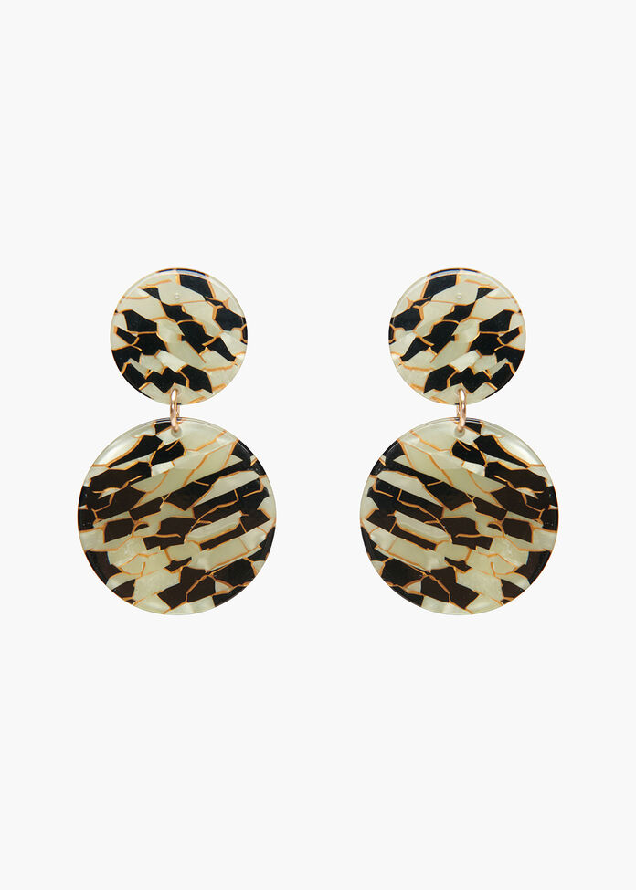Bronze Glow Earrings, , hi-res