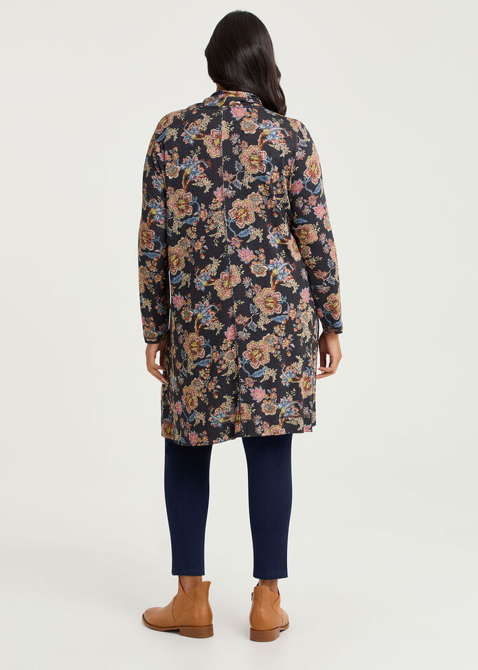 Bamboo Cosy Knit Mock Neck Dress, , hi-res