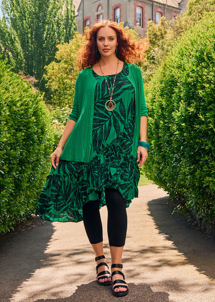 Palm Plisse Outfit, , hi-res