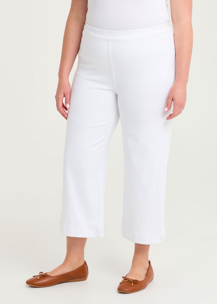 The Travel Wide Leg Crop Jean, , hi-res