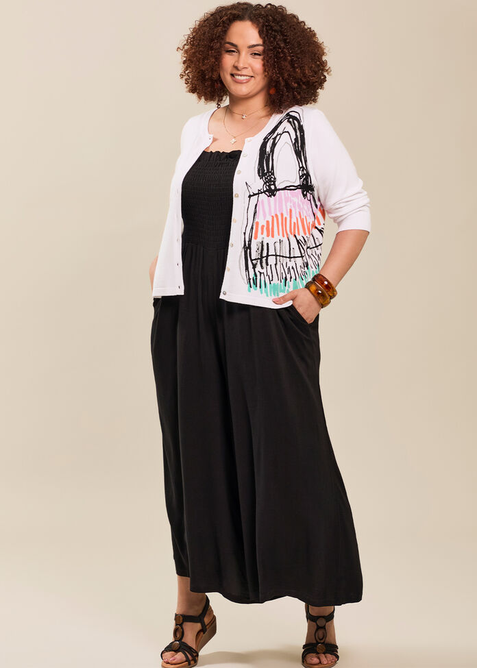 Graphic Contrast Outfit, , hi-res