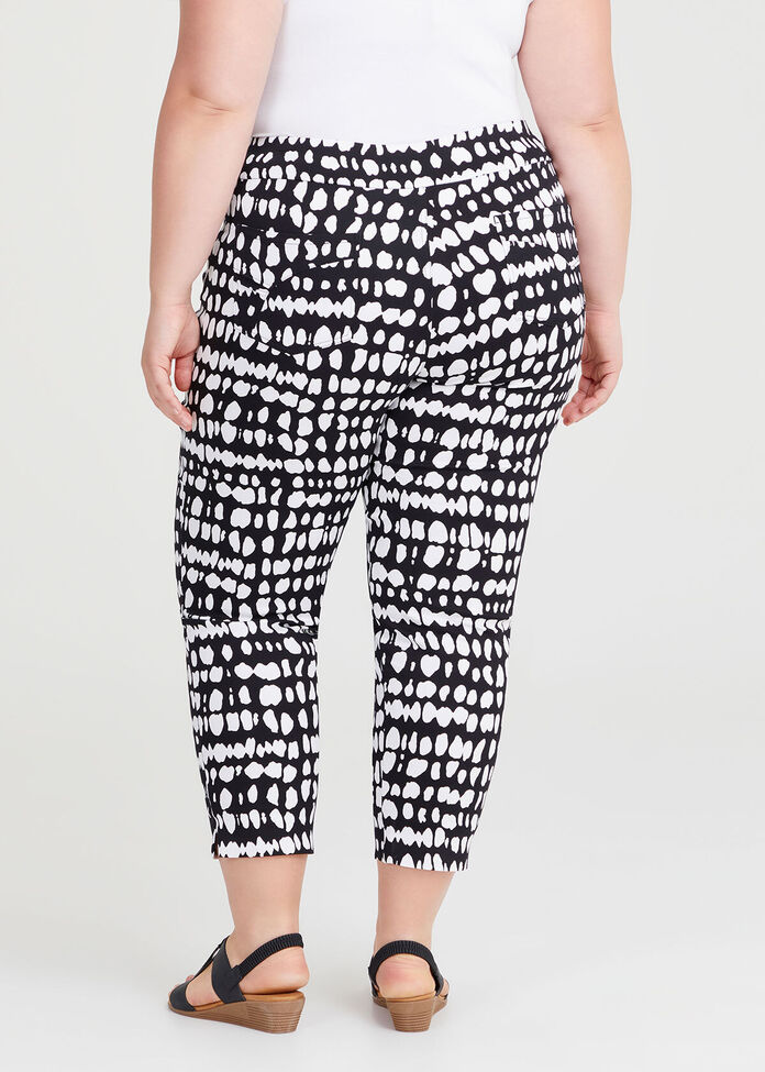 Shop Plus Size Natural Cala Crop Pant in Multi Sizes 1230 Taking