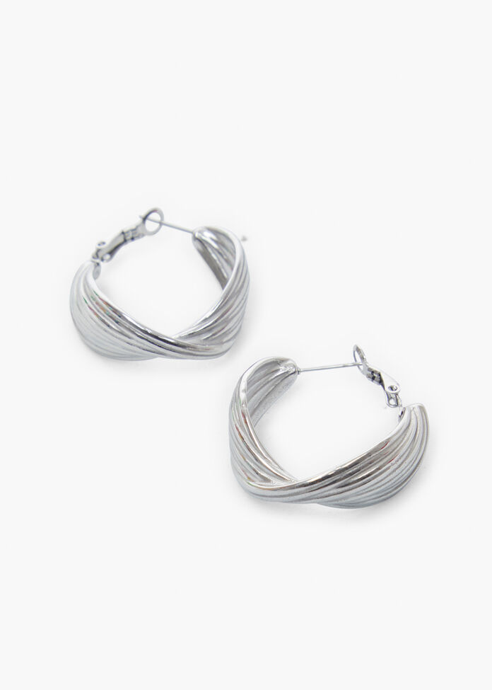 Premium Hoop Earrings, , hi-res