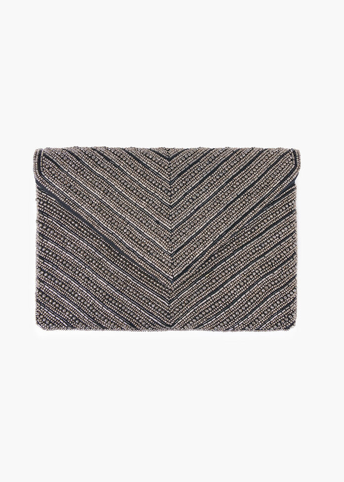 Birdie Beaded Clutch, , hi-res