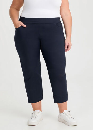 Plus Size Petite Editorial Pocket Taper Pant