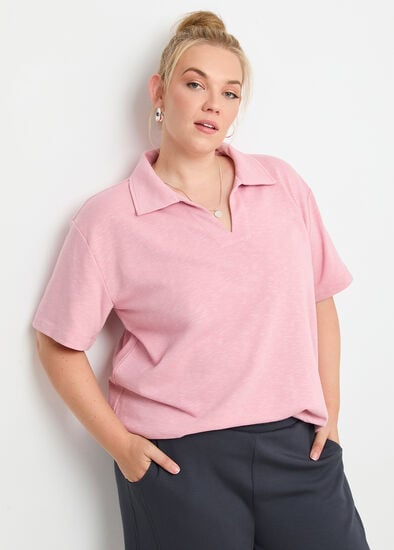 Plus Size Patch Pocket Sweat
