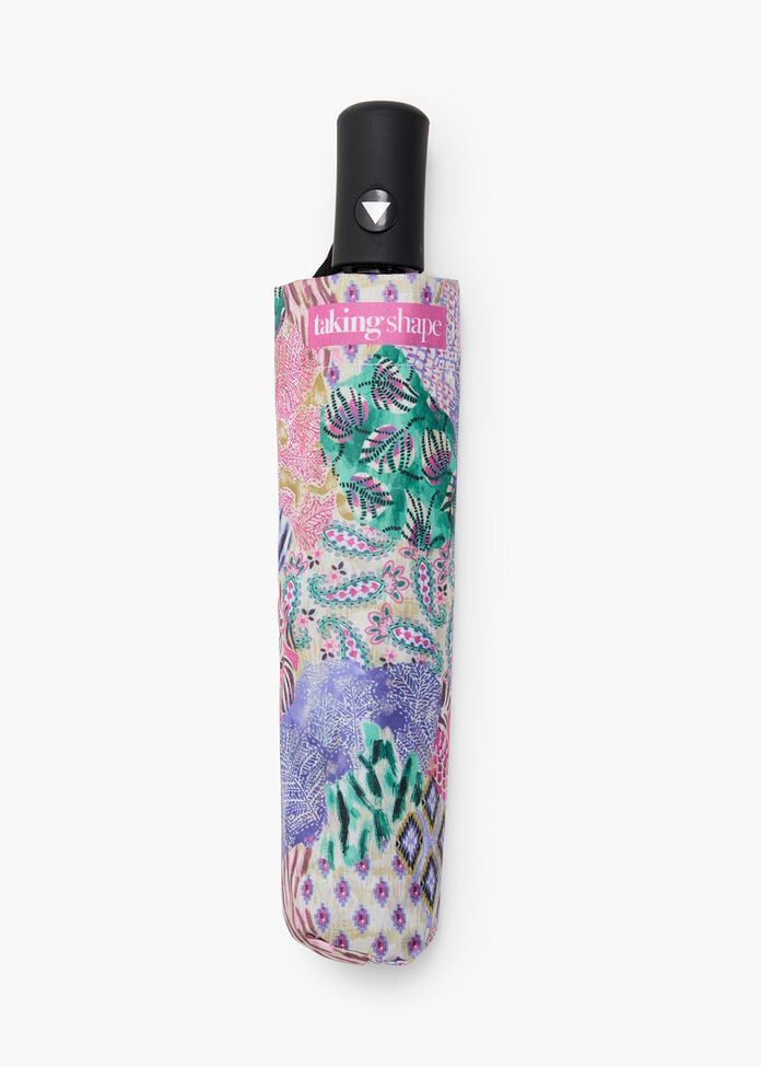 Printed Umbrella, PASTEL MULTI, hi-res