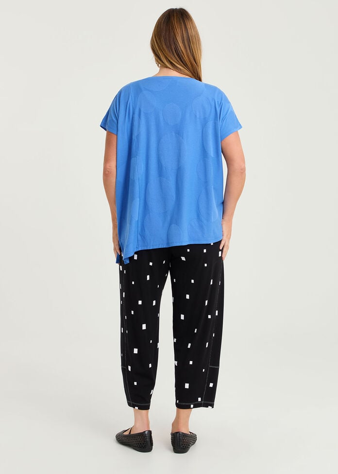 Cotton Multi Spot Top, , hi-res