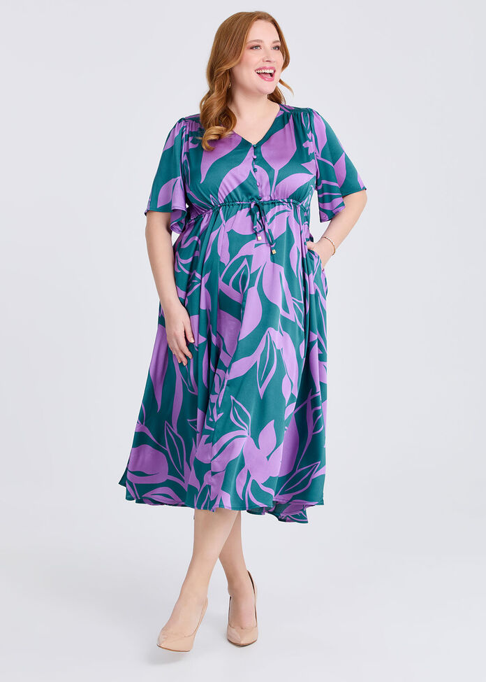 Serenade Event Midi Dress, , hi-res