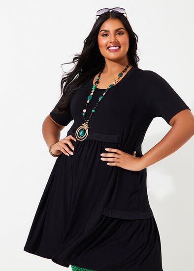 Plus Size Bamboo Madeline Tier Tunic