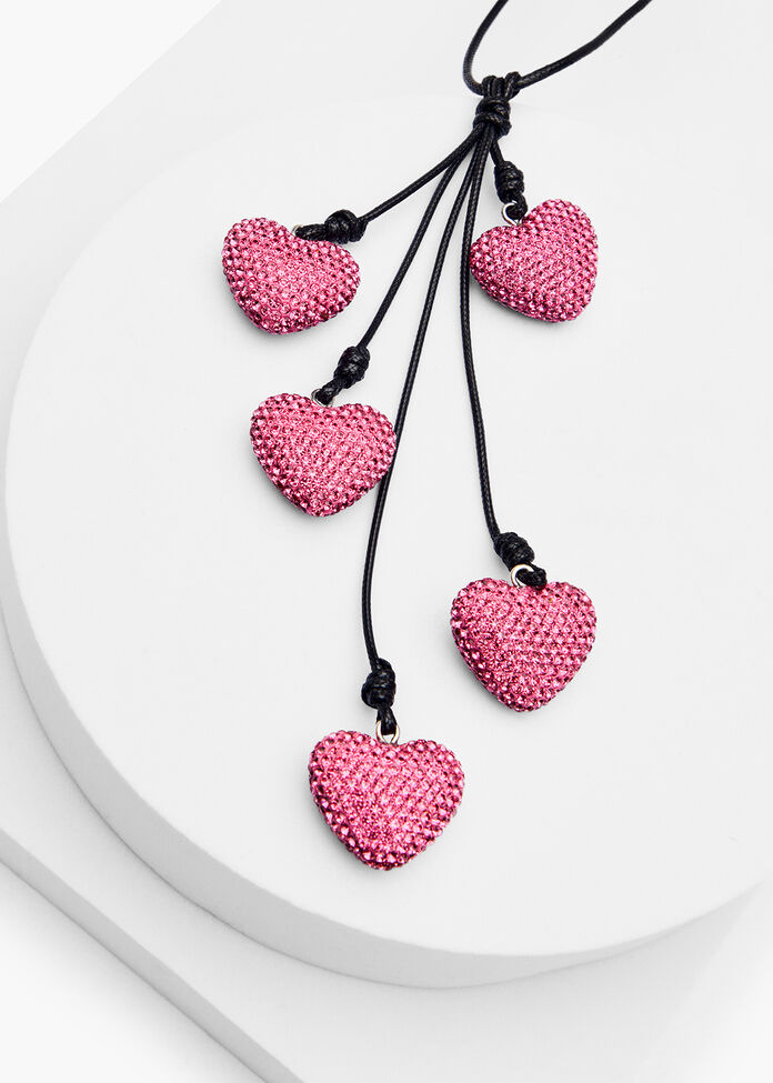 Tee With Heart Diamante - Sage