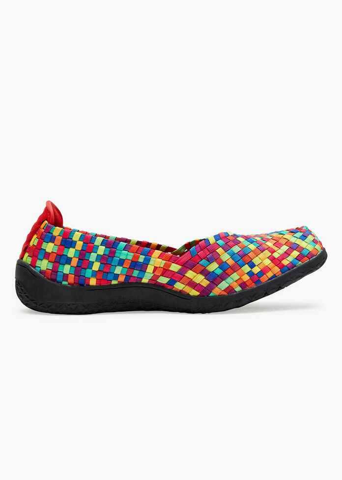 Shop Woven Stretch Casual Shoe | Comfortable Shoes | Taking Shape AU