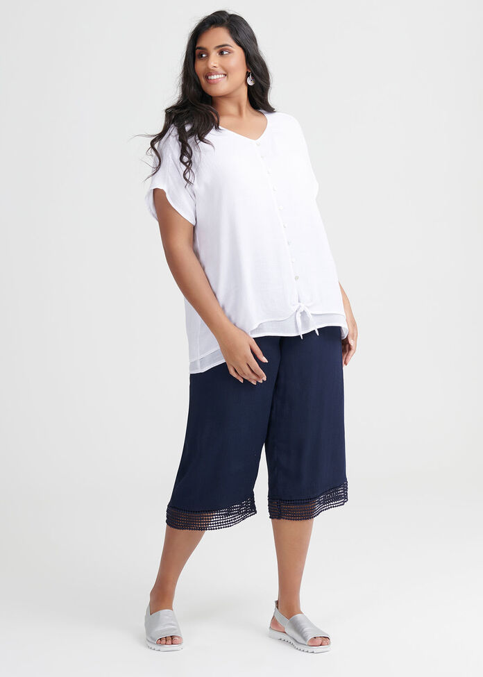 Nina Knot Top, , hi-res