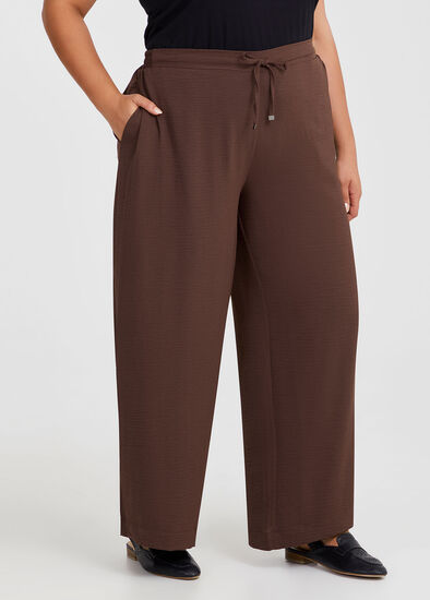 Plus Size Soft Drape Deanna Wide Leg Pant