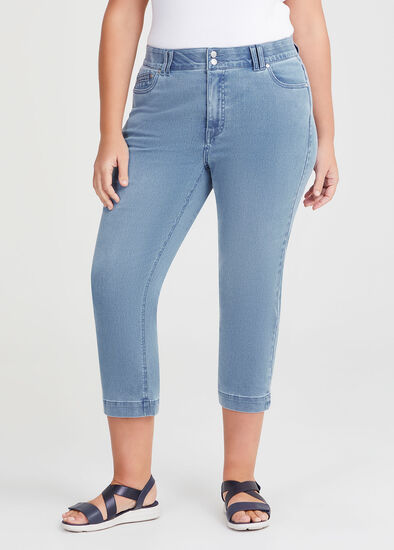 Plus Size The Crop Luxe Looker Jean