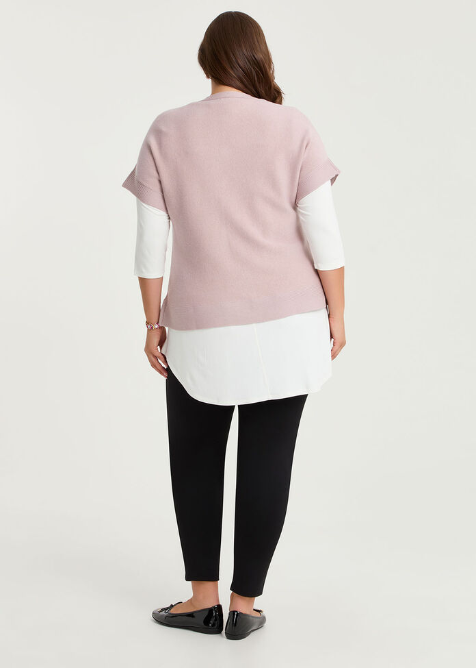Button Cosy Knit Natural Cardigan, , hi-res