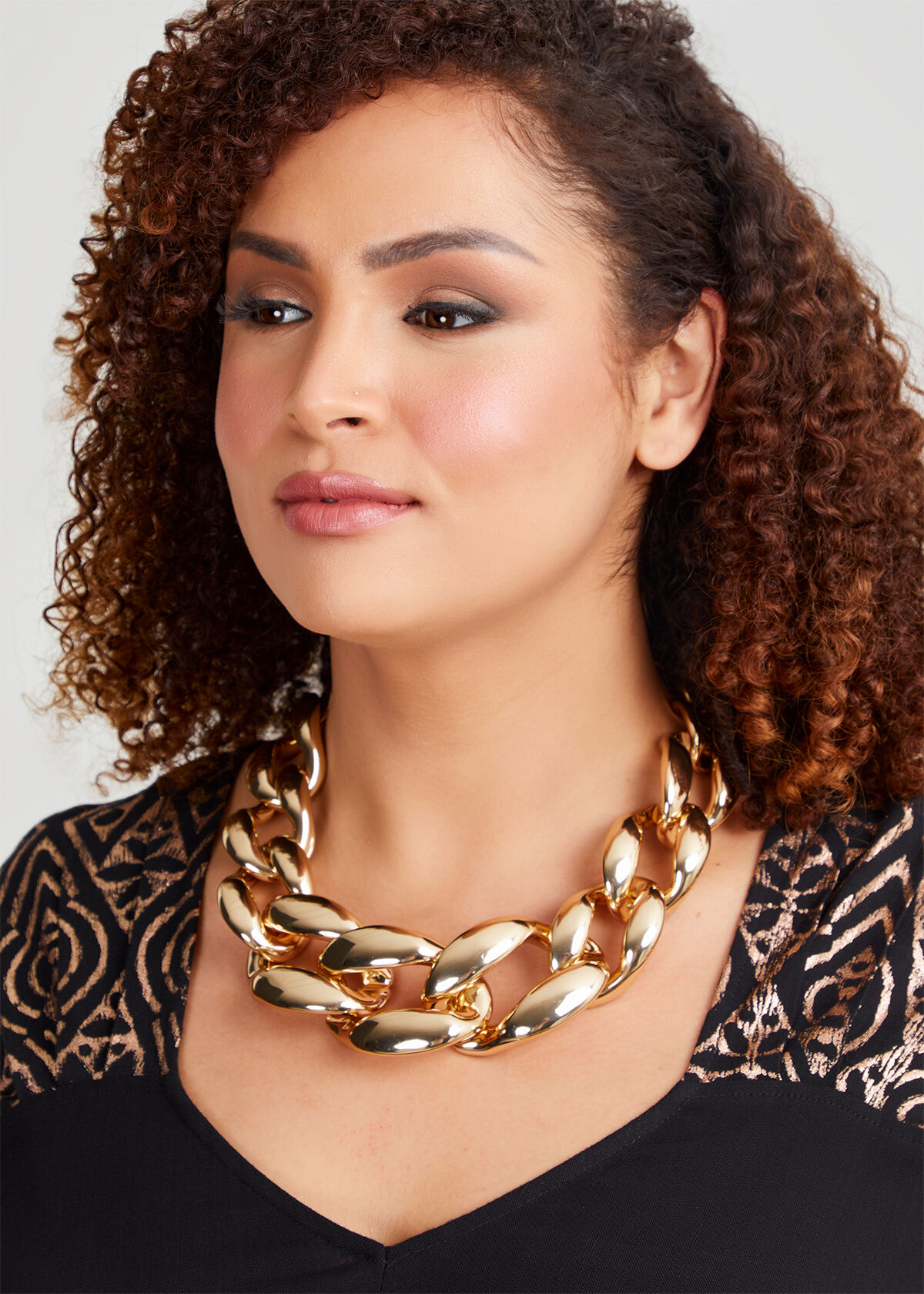 Shop Chunky Chain Necklace in Multi | Accessories | Taking Shape NZ