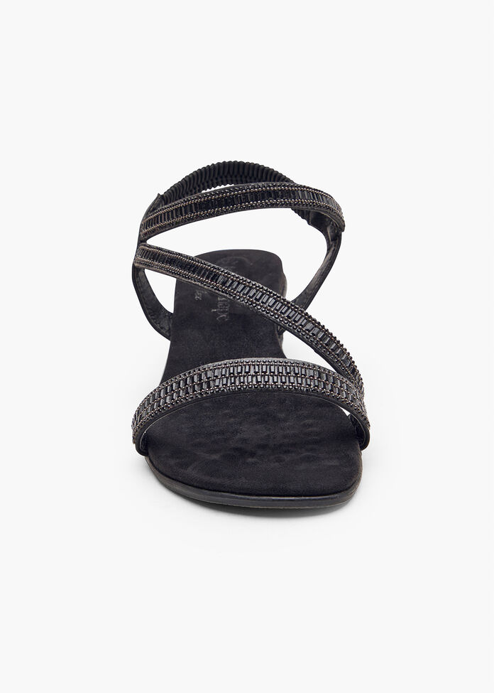 Bling Flex Wedge Sandal, , hi-res