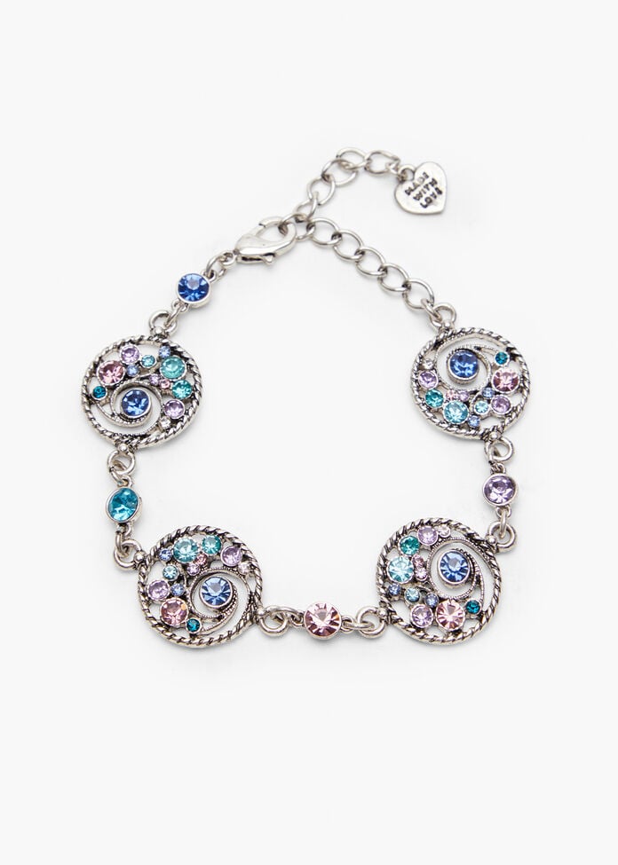 Delicate Jewels Round Drop Bracelet, , hi-res