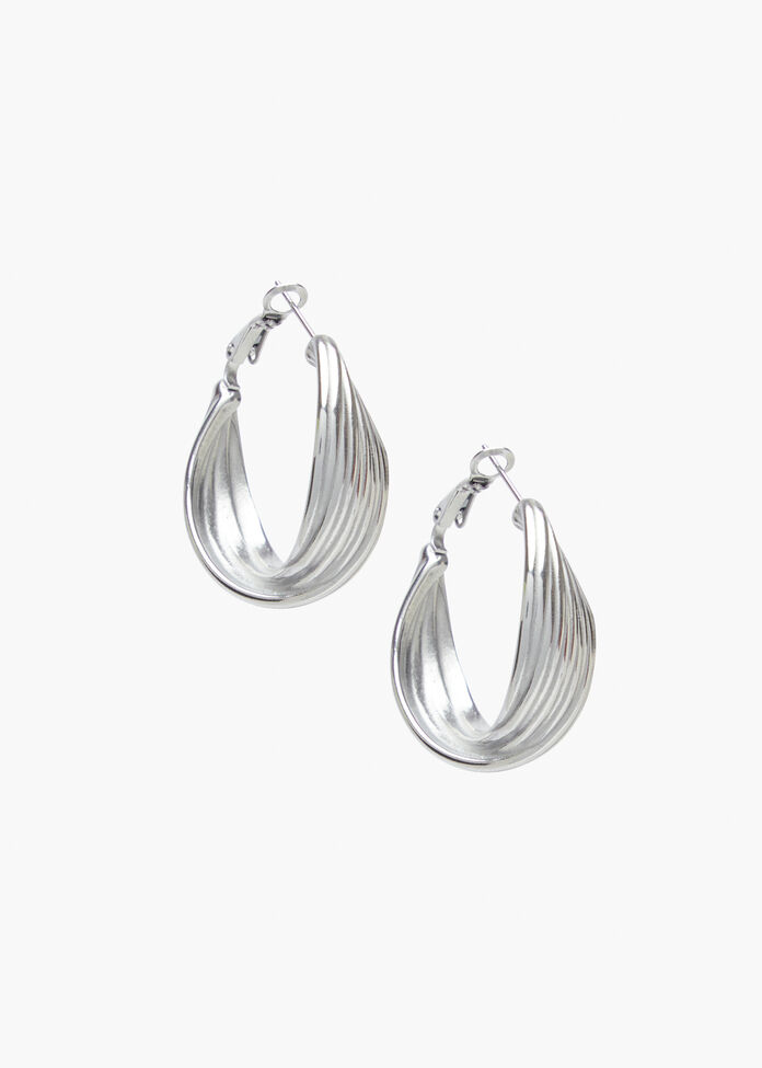 Premium Hoop Earrings, , hi-res