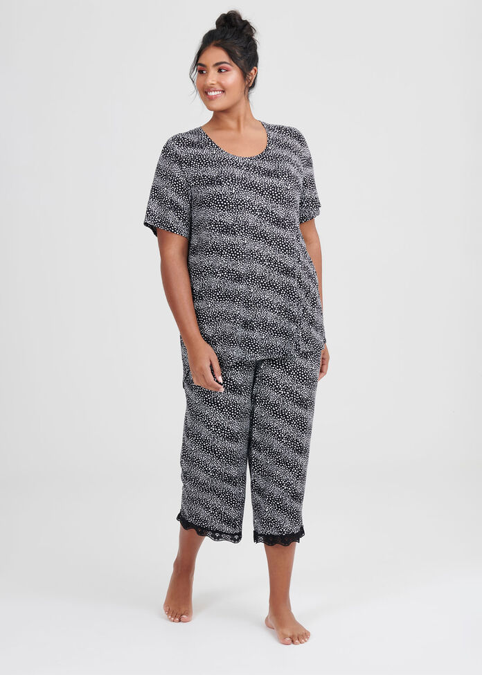 Natural Spot Pj Top, , hi-res