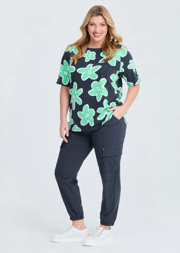 Castaway Pull On Cargo Pant, , hi-res