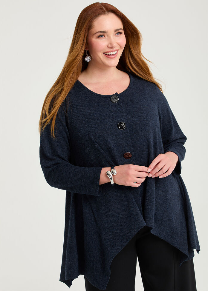 Waffle Snug Cardigan, , hi-res