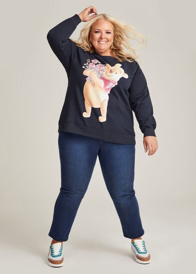 Plus Size Winnie The Pooh Sweatshirt