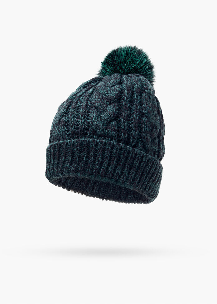 Faux Fur Beanie, , hi-res