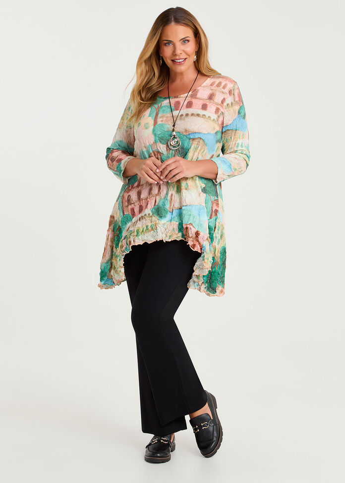 Vista Slub Knit Crush Tunic, , hi-res