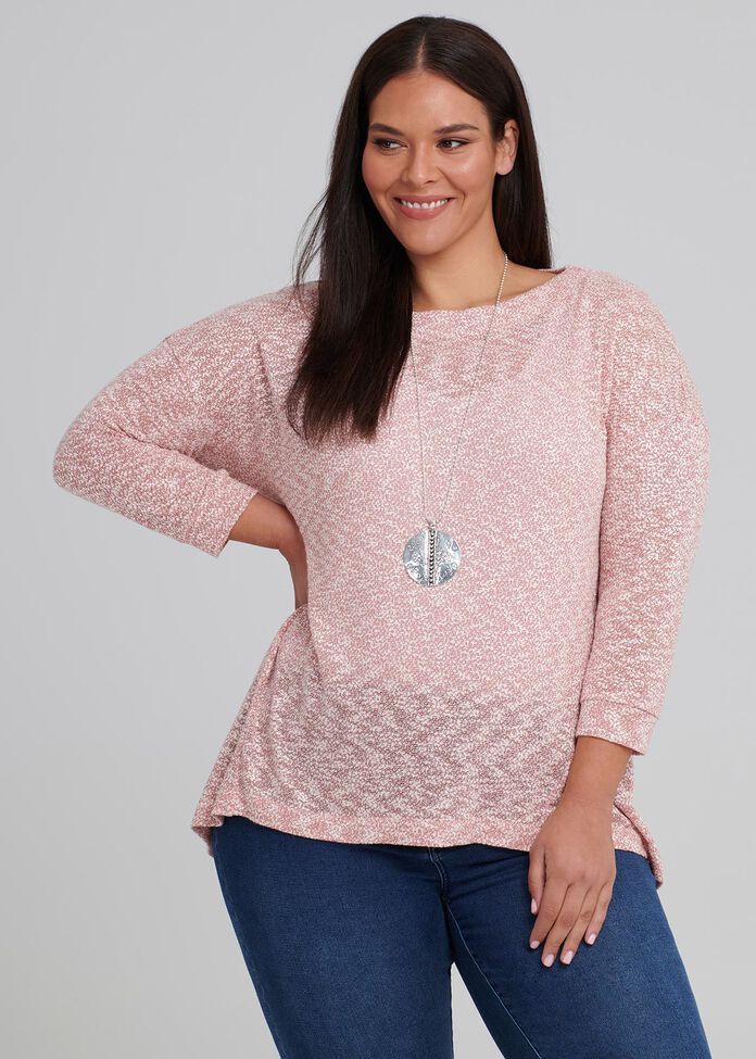 Urban Textured Top, , hi-res