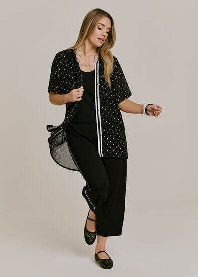 Plus Size Polka Summer Outfit