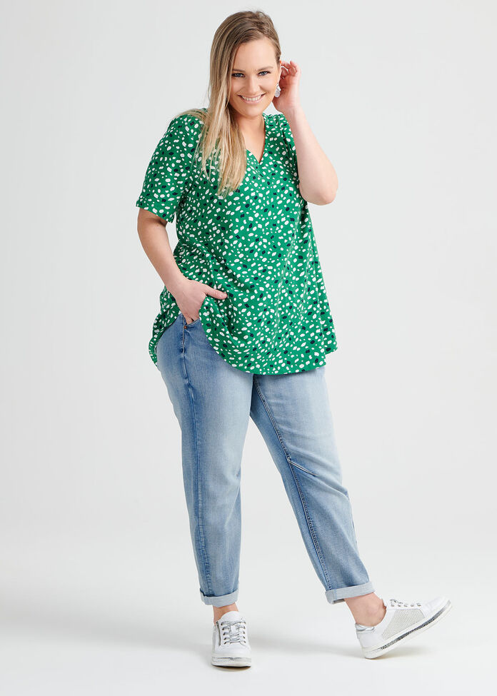 Terrazzo Cotton Top, , hi-res
