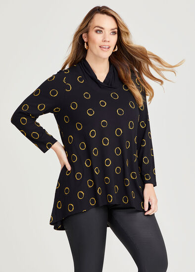 Plus Size Natural Scene Top