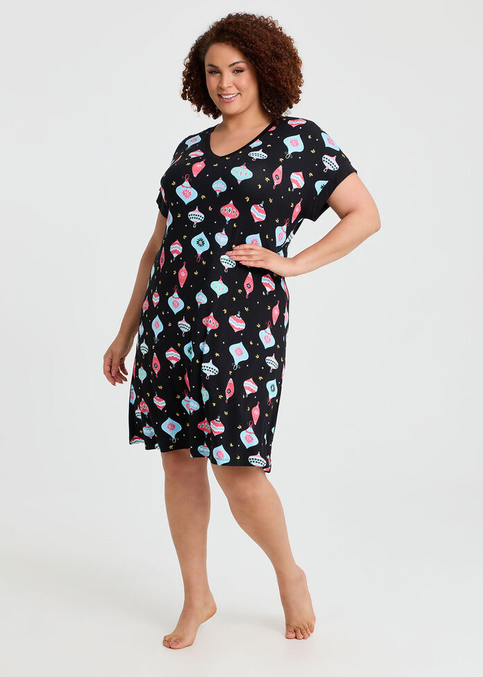 Bamboo Bauble Nightie, , hi-res