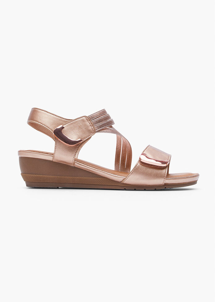 Flex Comfort Wedge Sandal, , hi-res